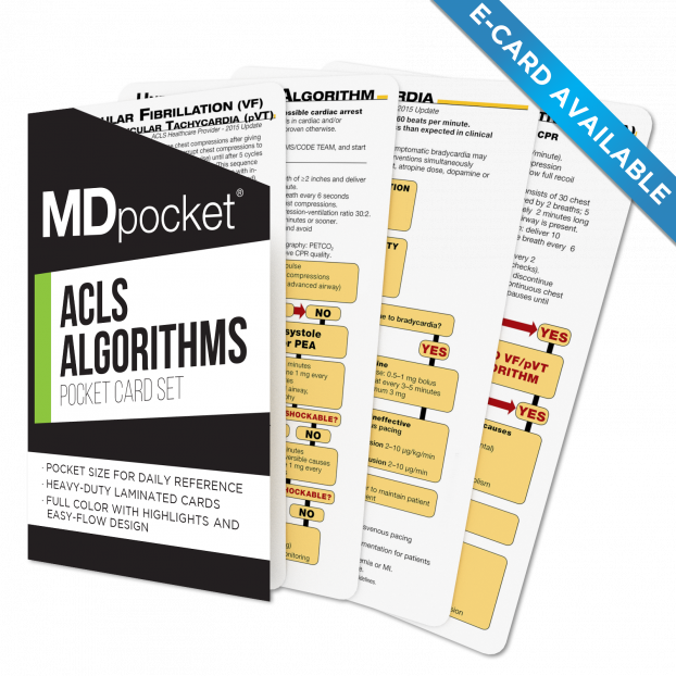 ACLS Reference Card Set