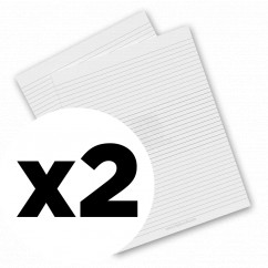 2 Pack - 5 x 7.25 Notepads