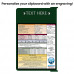  Folding Memo - WhiteCoat Clipboard® - Green Medical Edition