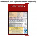  Folding Memo - WhiteCoat Clipboard® - Red Medical Edition