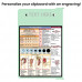 Folding Memo - WhiteCoat Clipboard® - Mint Nursing Edition