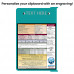  Folding Memo - WhiteCoat Clipboard® - Teal Edición médica