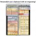 WhiteCoat Clipboard® Vertical - White Anesthesia Edition