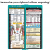 WhiteCoat Clipboard® Vertical - Teal Physical Therapy Edition