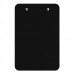 Memo Size 5 x 8 Plastic Clipboard | Black