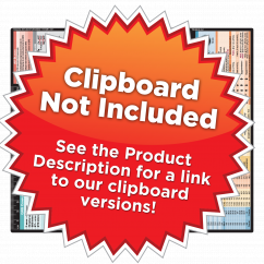 Trifold Nursing Adhesive Reference Label 