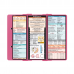 WhiteCoat Clipboard® Trifold - Pink Medical Edition