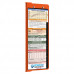 WhiteCoat Clipboard® - Vertical - Orange Pediatric Edition