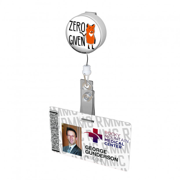 Zero Fox Given Button Badge Reel
